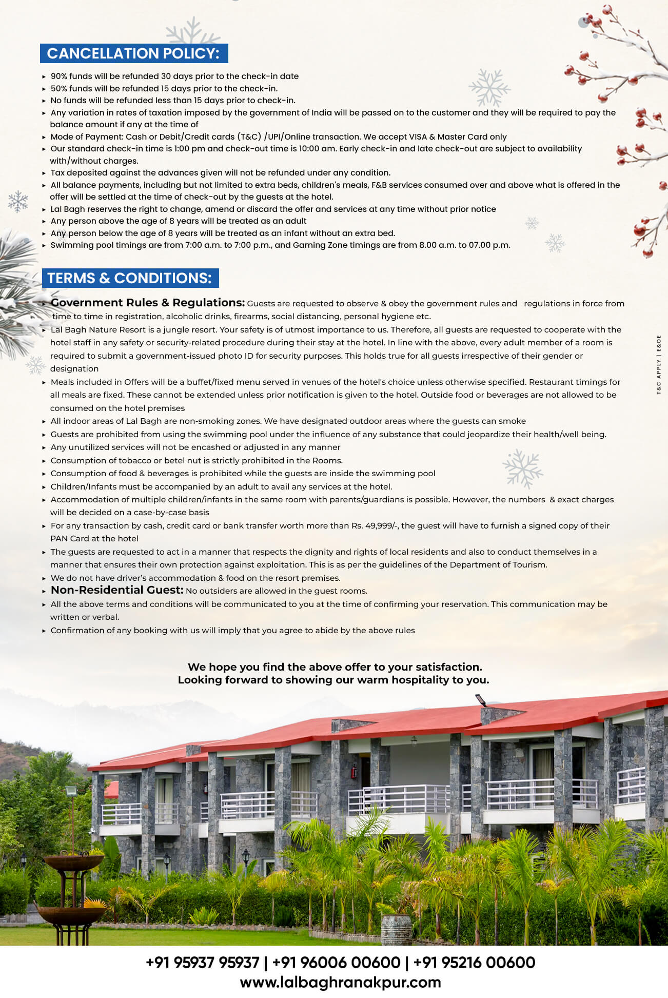 Best Hotels in Ranakpur